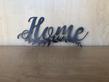 Home Metal Wall Art Sign with Powder Coat
