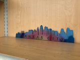 Kansas City Skyline Metal Wall Art with Powder Coat