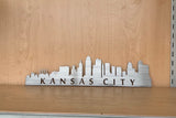 Kansas City Skyline Metal Wall Art with Powder Coat
