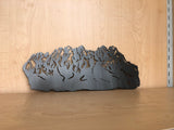 Organ Mountains Metal Wall Art with Powder Coat, New Mexico Mountain Range