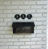 Sea Scallop Shell Address House Number with Powder Coat, Any Color, Various Sizes